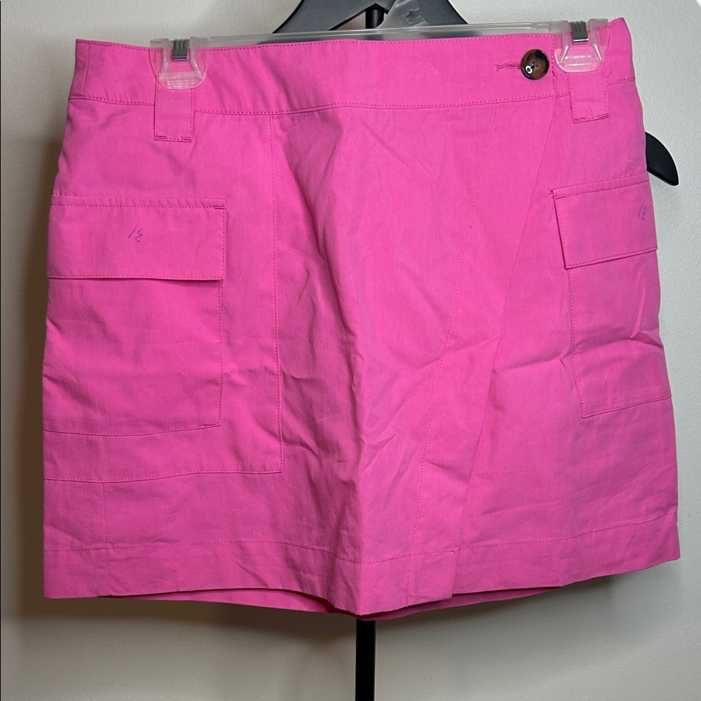 Chic Pink Women's Cargo Skirt